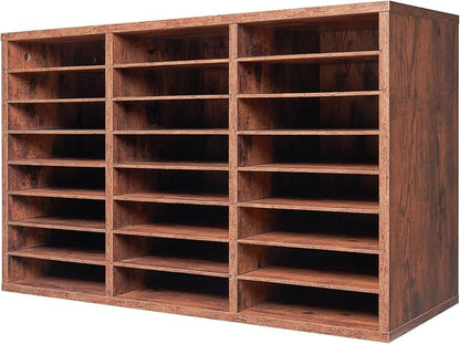 VEVOR Literature Organizer, 24 Compartments Office Mailbox - Image 9