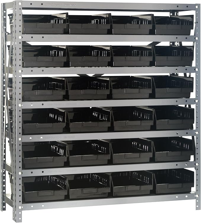Quantum Storage Systems 1839-108BK Steel Shelving Unit by QuantumStorageSystems