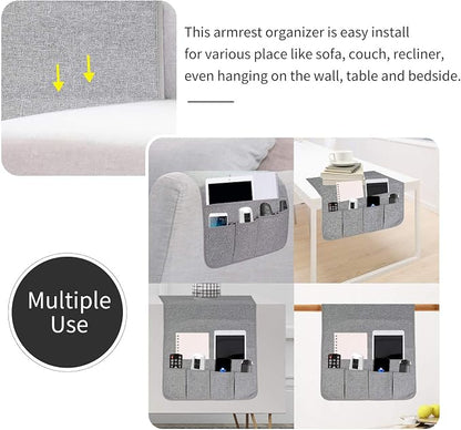 Sofa Armrest Organizer, Remote Control Holder - Image 5
