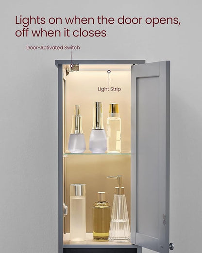 VASAGLE Tall Storage Cabinet - Image 4