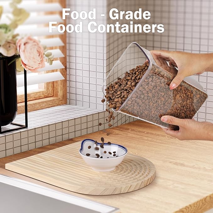 12 Pcs Pop Food Storage Containers Airtight Food Storage Containers Set - Image 8