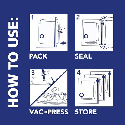 Hefty Shrink-Pak Vacuum Storage Bags – - Image 4