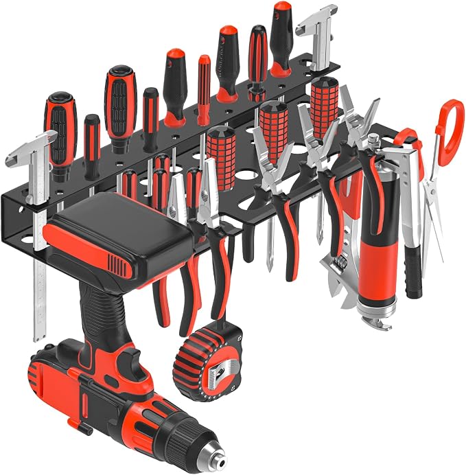 Metal Screwdriver Organizer, Wall Mount Plier Organizer Hammer Holder, Hand by VeyFolzinst