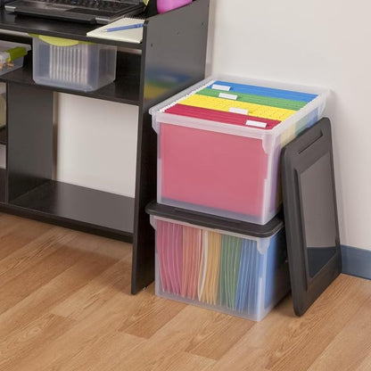Document Storage Box Clear Body - Image 6