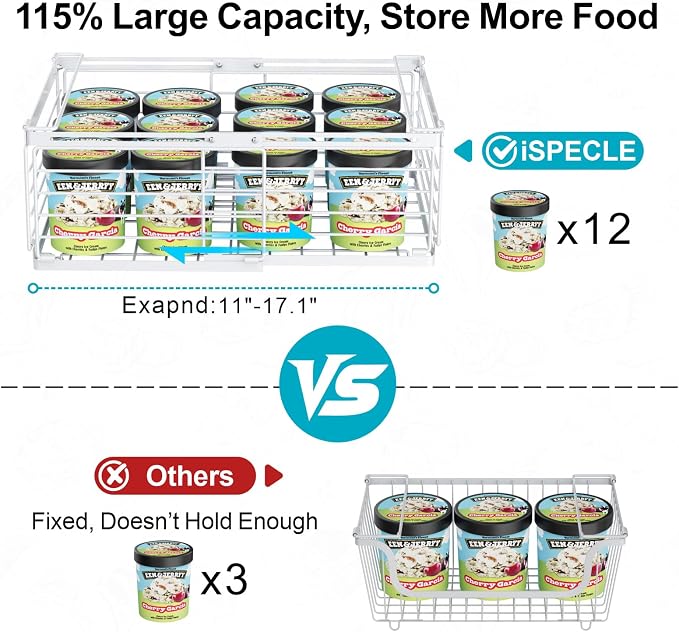 iSPECLE Freezer Organizer Bins - Image 3