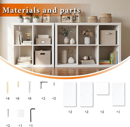 WannabeMyself【2026 Wooden Thick Frame】 4 Cube Storage Organizer - Image 7