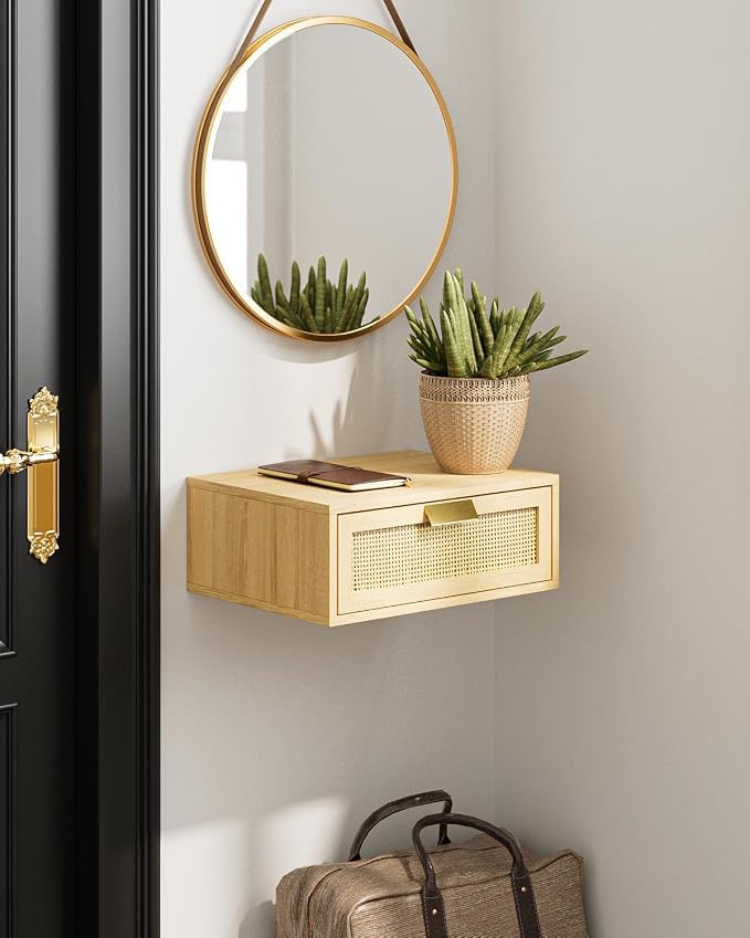 Aienvey Floating Nightstand, Floating Shelf - Image 7