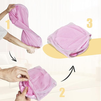 Polyester Strong Mesh Pop-up Laundry Hamper, Quality Pop Up Hampers - Image 7