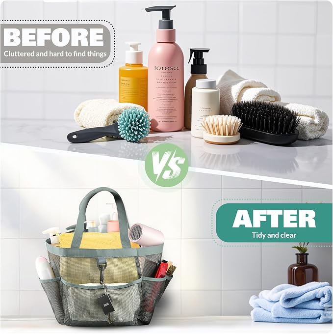 LOYEE Mesh Shower Caddy Portable - Image 5