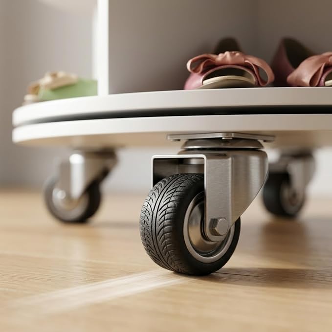 7-Tier Rotating Shoe Organizer - Image 6
