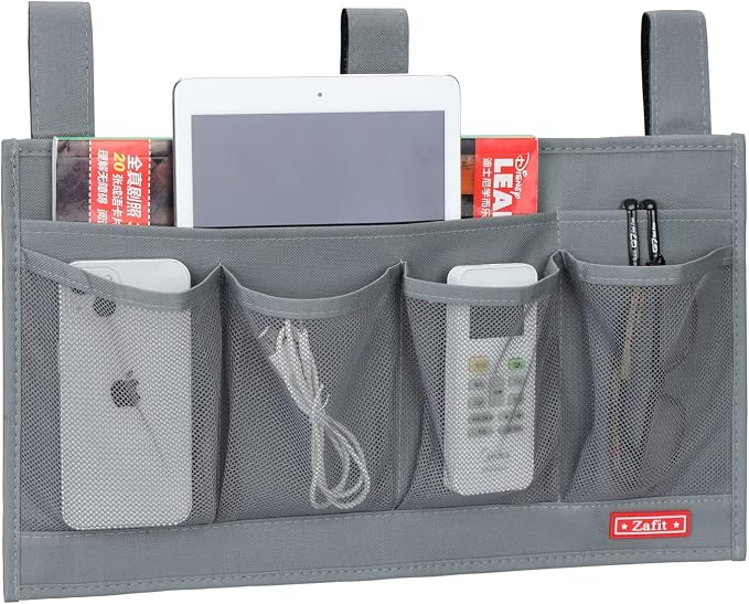 Hanging Bedside Caddy, Bedside Storage Organizer - Image 2