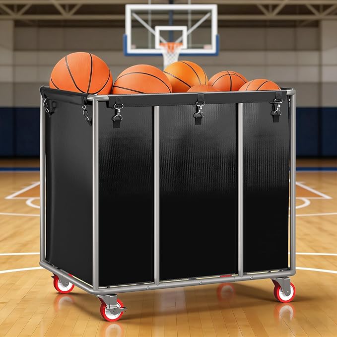ELYKEN Commercial Laundry Cart - Image 9