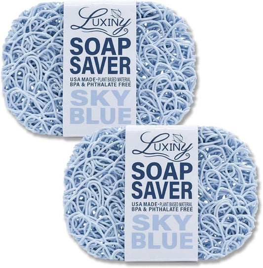Soap Savers for Bar Soap & Shampoo Bar Holder, American Made by Luxiny by Luxiny