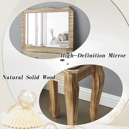 Emfogo Standing Jewelry Armoire, 7 Drawers & 2 Side Doors Jewelry Amoire - Image 5
