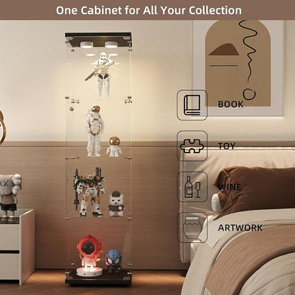 Beauty4U Glass Display Cabinet - Image 5