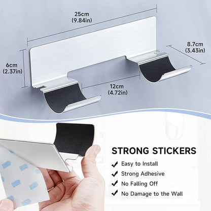 1PC Hair Straightener Holder Wall Mount Curling Iron Holder, Hair Dryer Holders - Image 9