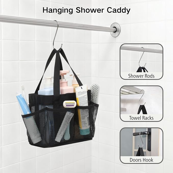 F-color Mesh Shower Caddy Portable - Image 8
