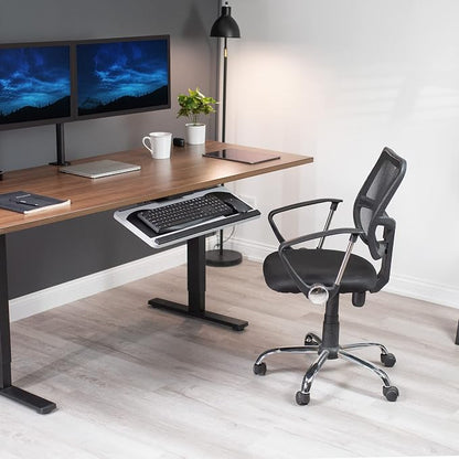 VIVO Adjustable Computer Keyboard and Mouse Platform Tray, Ergonomic Under - Image 5