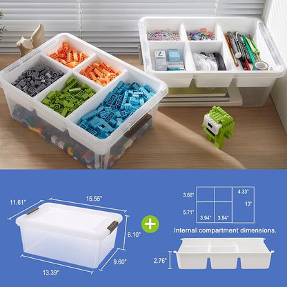MACOPRO 17 QT Plastic Storage Box - Image 3