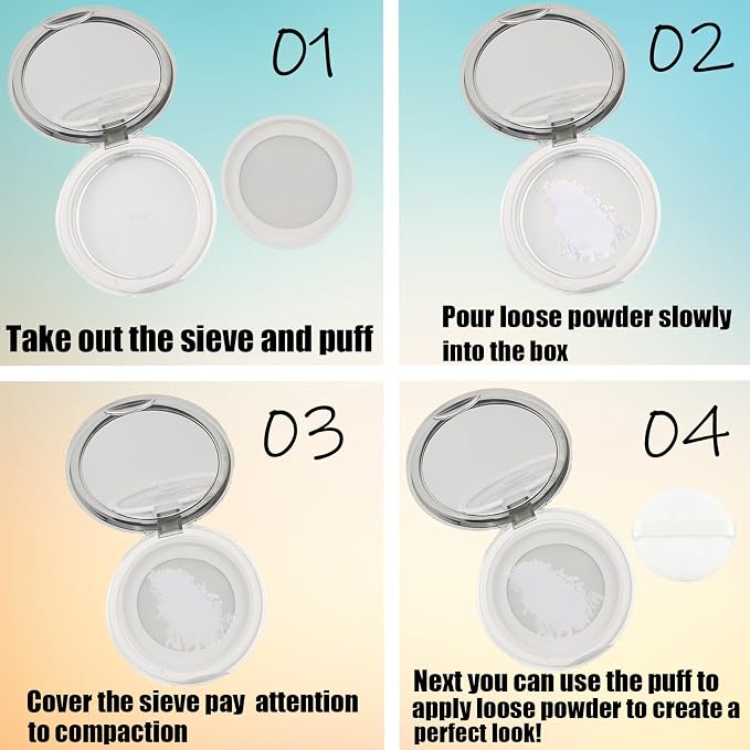6PCS Loose Powder Container - Image 4