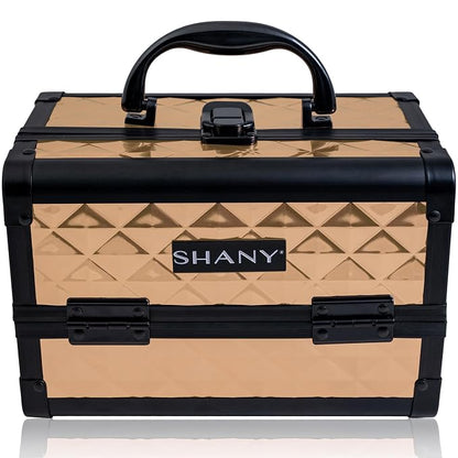 SHANY Chic Makeup Train Case Cosmetic Box Portable Makeup Case Cosmetics Beauty - Image 6