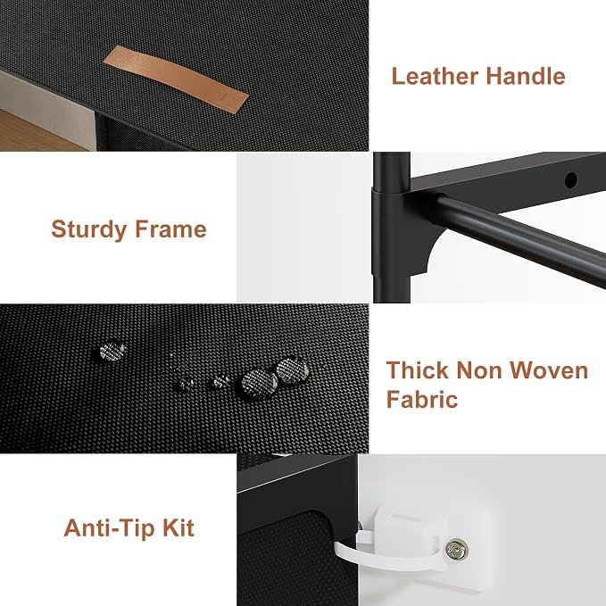 Shoe Rack, 7 Tier Shoe Storage Cabinet - Image 4