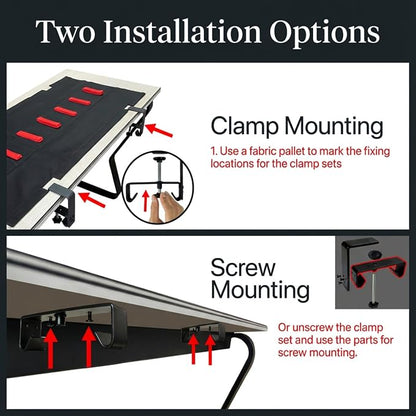 Under Desk Cable Management No Drill – 48" L x 6" W Cord Organizer, Upgraded - Image 6