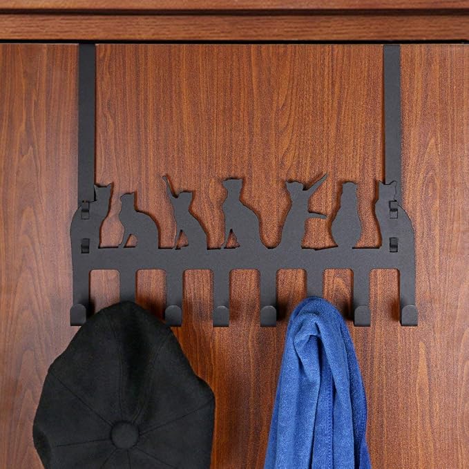 Wintek Over the Door Hook Hanger, Heavy Duty Organizer Rack - Image 2