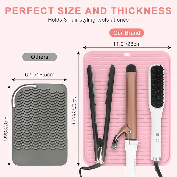 AMIJEAL Oversize Silicone Heat Resistant Mat - Image 5