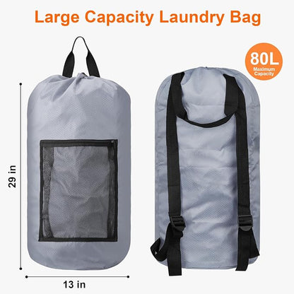 Laundry Bag Backpack Durable Laundry Bag - Image 2