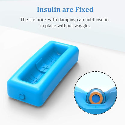 SHBC Medical Cooler Insulin Vial Carrying Travel Case Protector - Image 5
