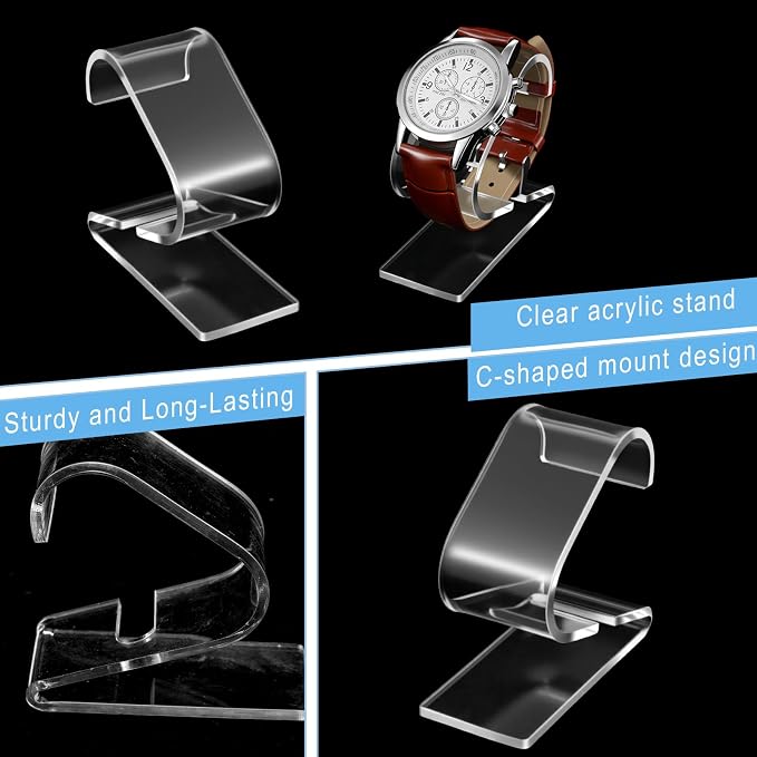 Prasacco Clear Watch Display Stand - Image 3