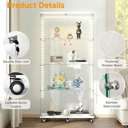Tempered Glass Display Cabinet - Image 4
