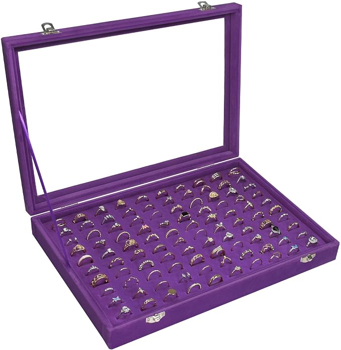Ring Display Tray Organizer Box by Siveit