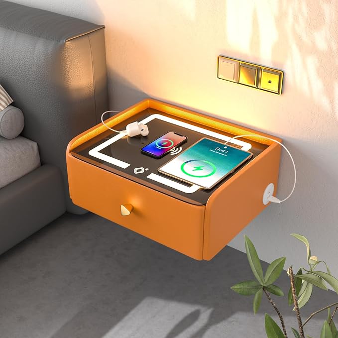 HOMEMORE Floating Nightstand by HOMEMORE