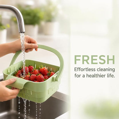 Foldable Sink Strainer Hanging Sink Drain Basket Kitchen Strainer Basket | - Image 3