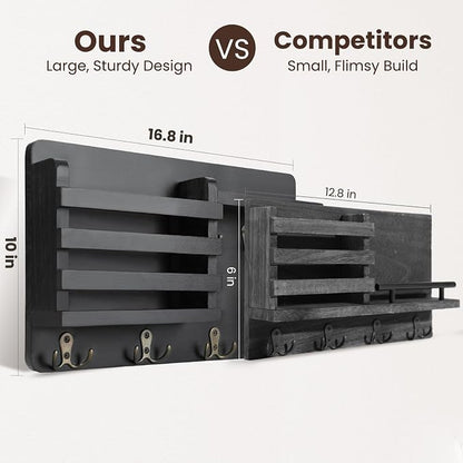 Nekon Mail Holder for Wall Mail Organizer - Image 6