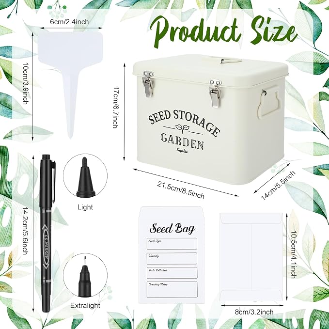 Maitys Seed Storage Container Box - Image 2