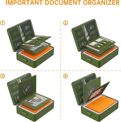 DocSafe 5200°F Fireproof Document Organizer Box - Image 5