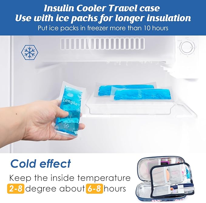 YOUSHARES Insulin Cooler Travel Case - Image 5