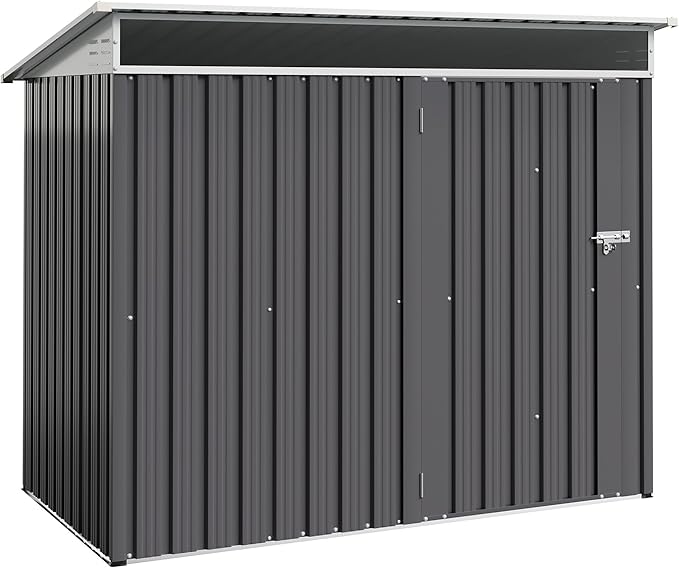 Shintenchi 6x4 FT Outdoor Storage Shed - Image 7