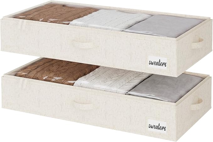 StorageWorks Under Bed Storage Containers by StorageWorks