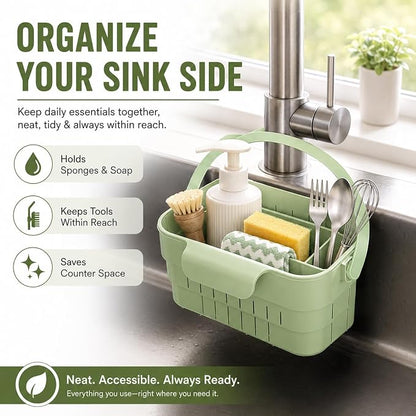 2Pack Multifunctional Hanging Sink Drain Basket - Image 7