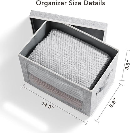 Homsorout Storage Box with Lids - Image 2