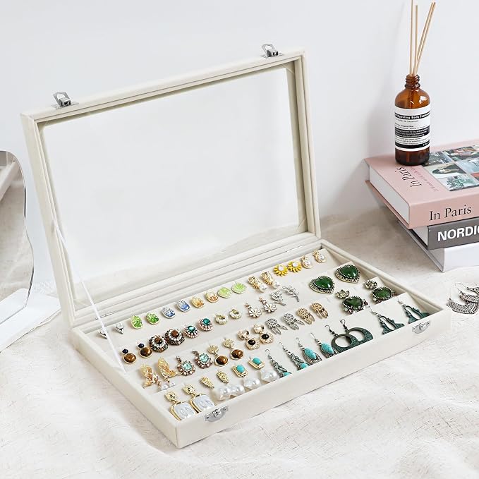 Wudygirl Jewelry Organizer Velvet Earring Organizer - Image 4