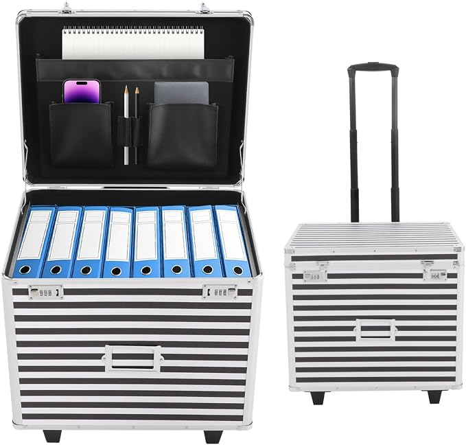 Rolling Cart for Teachers, Rolling File Cart by LEYSRIS