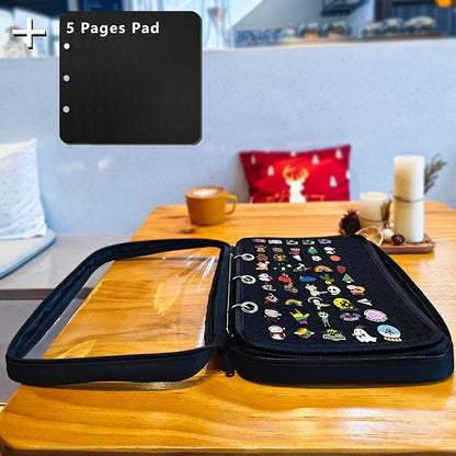 6-Page Enamel Pin Display Bag - Image 5