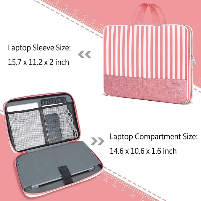 Ytonet Laptop Sleeve Case 15.6 inch Protective Laptop Cover - Image 3