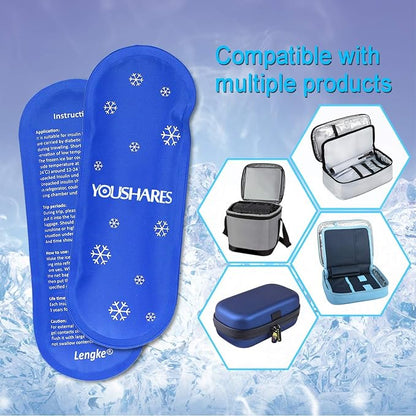 YOUSHARES Ice Packs for Insulin Travel Case - Image 4