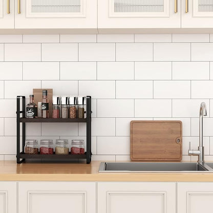 Bathroom Counter Organizer, Bathroom Countertop Organizer, Counter Shelf - Image 2